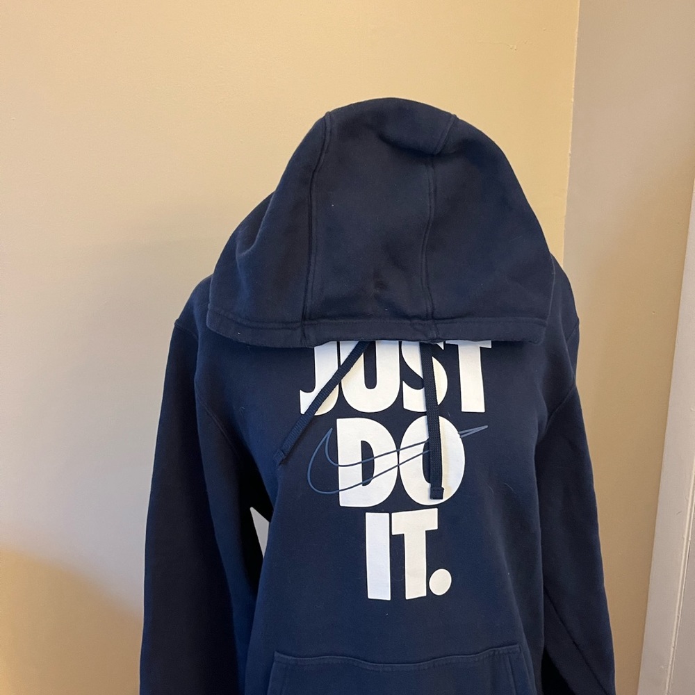 Nike men’s Navy Blue pullover long sleeve hoodie. Size XL. Excellent condition - Picture 5 of 7